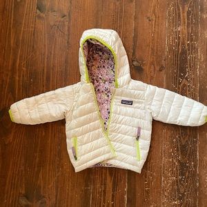 Patagonia reversible vest 12-18M Hi Loft down